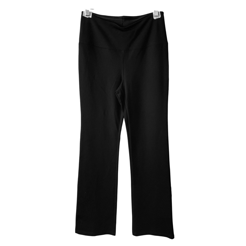 Liz Claiborne Lori Bootcut Legging Black Secretly Slimming Flare Pants Small NEW